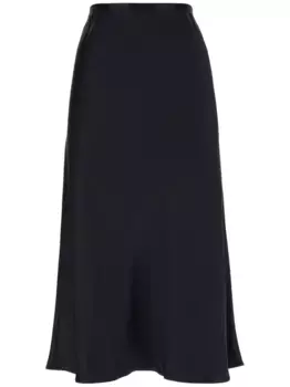 Шелковая юбка MAX MARA, синий