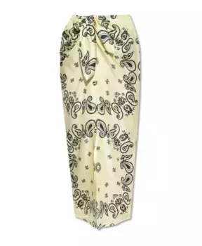 Шелковая юбка Николет Nanushka, желтый