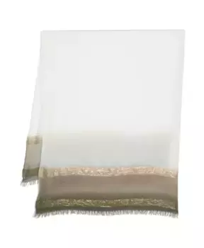 Шелковистые шарфы Fabiana Filippi, белый