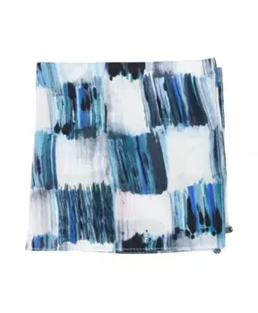 Шелковистые шарфы Gabriele Pasini, синий