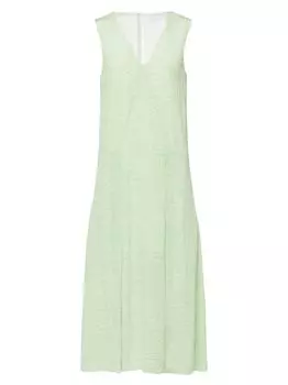 Шелковое миди-платье Alice с крокодиловой отделкой Equipment, белый