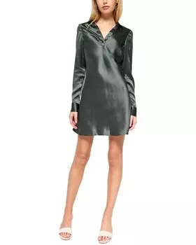 Шелковое мини-платье CAMI NYC Toulouse, зеленый