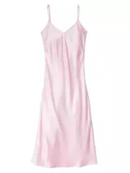 Шелковое ночное платье Cosette Petite Plume, розовый