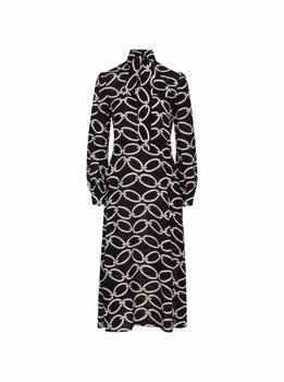 Шелковое платье Chain Valentino