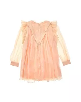 Шелковое платье Chlo, розовый