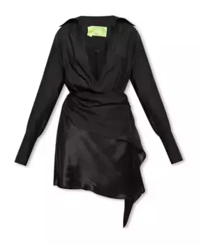 Шелковое платье Gravia Gauge81, черный