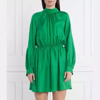 Шелковое платье Эббали Samse Samse, зеленый