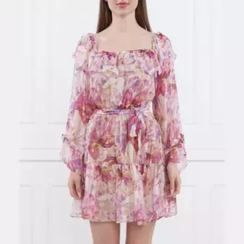 Шелковое платье Liu Jo, мультиколор