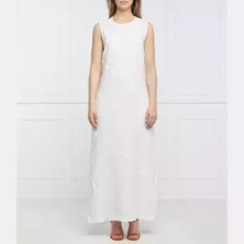 Шелковое платье Peserico, белый