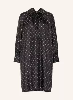 Шелковое платье Rosso35, черный