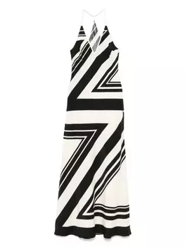 Шелковое платье SIR., черный