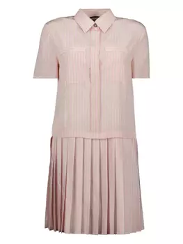 Шелковое платье Versace, розовый