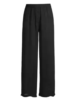 Шелковые боксеры Georgette Kiki De Montparnasse, черный