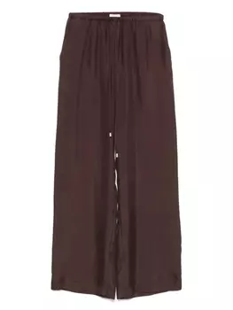 Шелковые брюки Alysi, коричневый