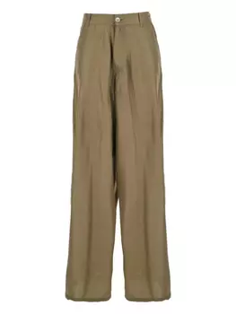 Шелковые брюки Jucca, зеленый