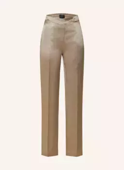 Шелковые брюки марлен Joseph, серый