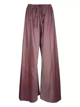 Шелковые брюки Peter Cohen, красный