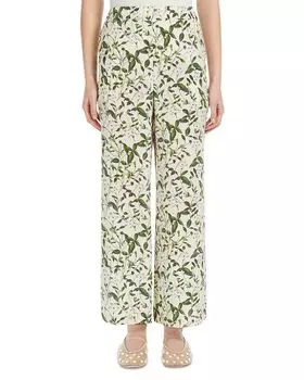 Шелковые брюки Reed Weekend Max Mara, мультиколор