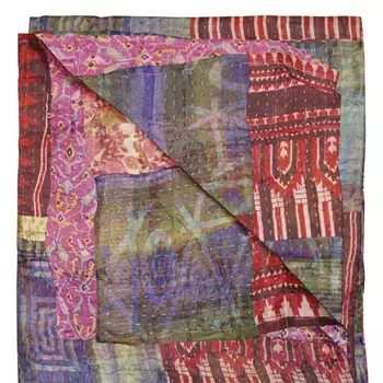 Шелковые разноцветные пледы размером 50 x 70 дюймов Homezia, цвет Multicolored