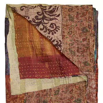 Шелковые разноцветные пледы размером 50 x 70 дюймов Homezia, цвет Multicolored