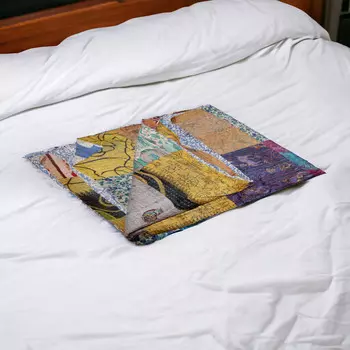 Шелковые разноцветные пледы размером 60 x 90 дюймов Homezia, цвет Multicolored