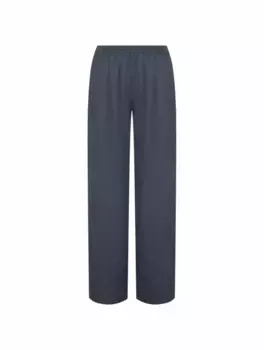 Шелковые широкие брюки Zimmerli, тёмно-синий