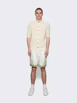 Шелковые шорты Aquatique на кулиске Casablanca