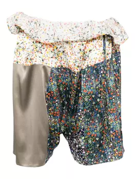 Шелковые шорты Bless, желтый