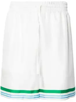 Шелковые шорты Le Jeu CASABLANCA, белый