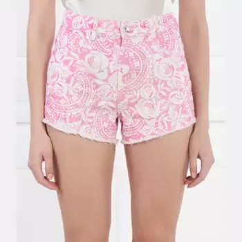 Шелковые шорты обычного кроя Liu Jo, розовый