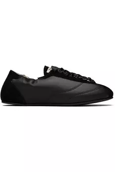 Шелковые теннисные кроссовки Repetto, черный