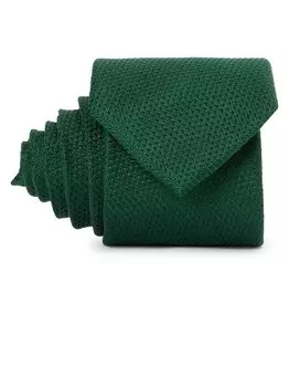 Шелковый галстук Andrew James, зеленый