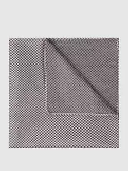 Шелковый галстук-бабочка Blick, серебро