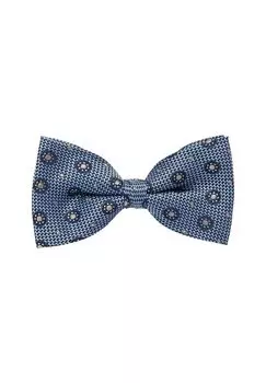 Шелковый галстук-бабочка ETERNA, синий