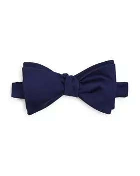 Шелковый галстук-бабочка Eton Grosgrain, синий