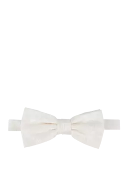 Шелковый галстук-бабочка Monti, молочный