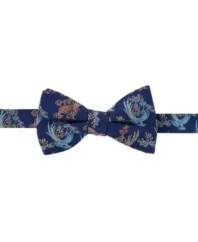 Шелковый галстук-бабочка «Птицы процветания» TRAFALGAR