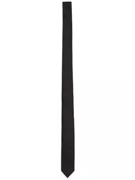 Шелковый галстук Balmain, черный