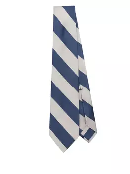 Шелковый галстук Barba, синий