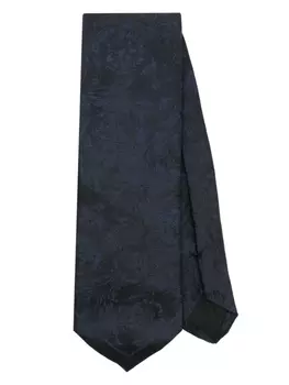 Шелковый галстук Barocco Versace, синий