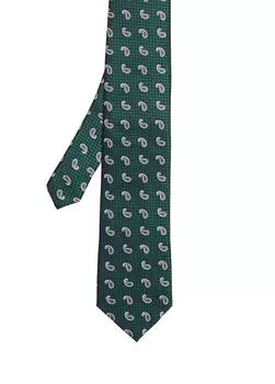 Шелковый галстук Beymen Bes, зеленый