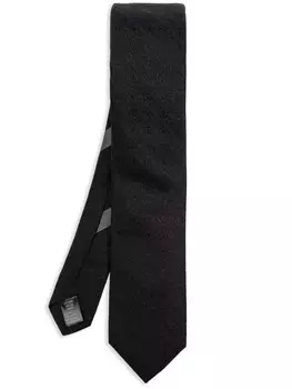 Шелковый галстук Dolce & Gabbana, черный