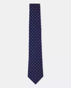 Шелковый галстук Dustin, тёмно-синий