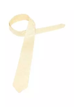Шелковый галстук ETERNA, кремовый