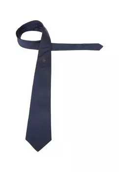 Шелковый галстук ETERNA, темно-синий