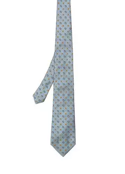 Шелковый галстук Etro, белый