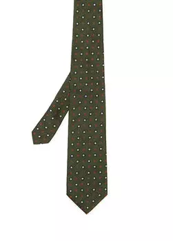 Шелковый галстук Etro, хаки