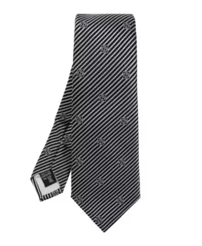 Шелковый галстук Giorgio Armani, черный