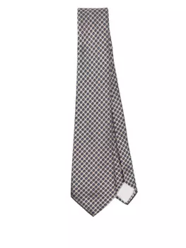 Шелковый галстук Giorgio Armani, нейтральный