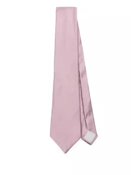 Шелковый галстук Giorgio Armani, розовый